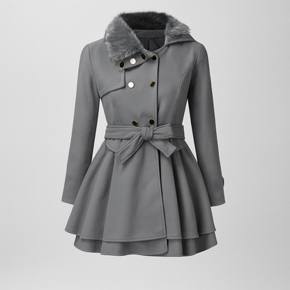 Cosy Ladies Long Parka Coat
