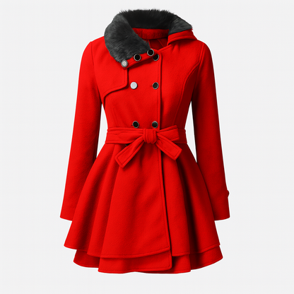 Cosy Ladies Long Parka Coat