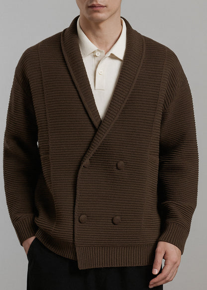 Classic Button Front Knit Cardigan - Nocini