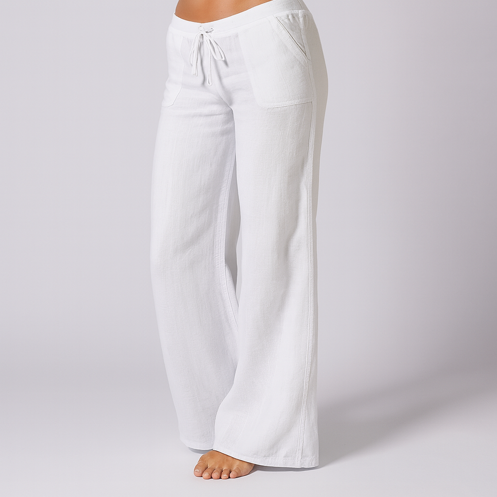 Relaxed Fit Lightweight Summer Pants - Olytrend