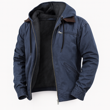 Timeless Leather Mens Coat