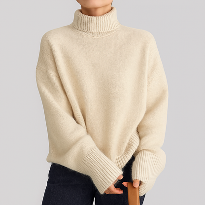 Warm High Neck Women's Thick Winter Sweater