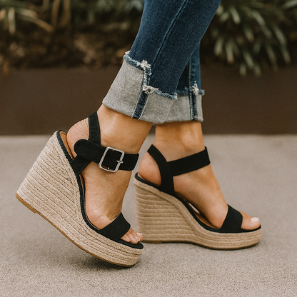 Summer Ankle Strap High Heel Sandals