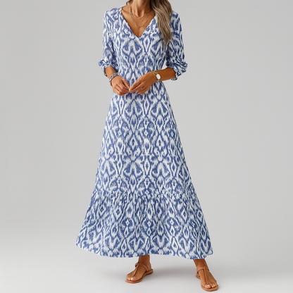 Comfortable Loose Fit Long Dress - Olytrend