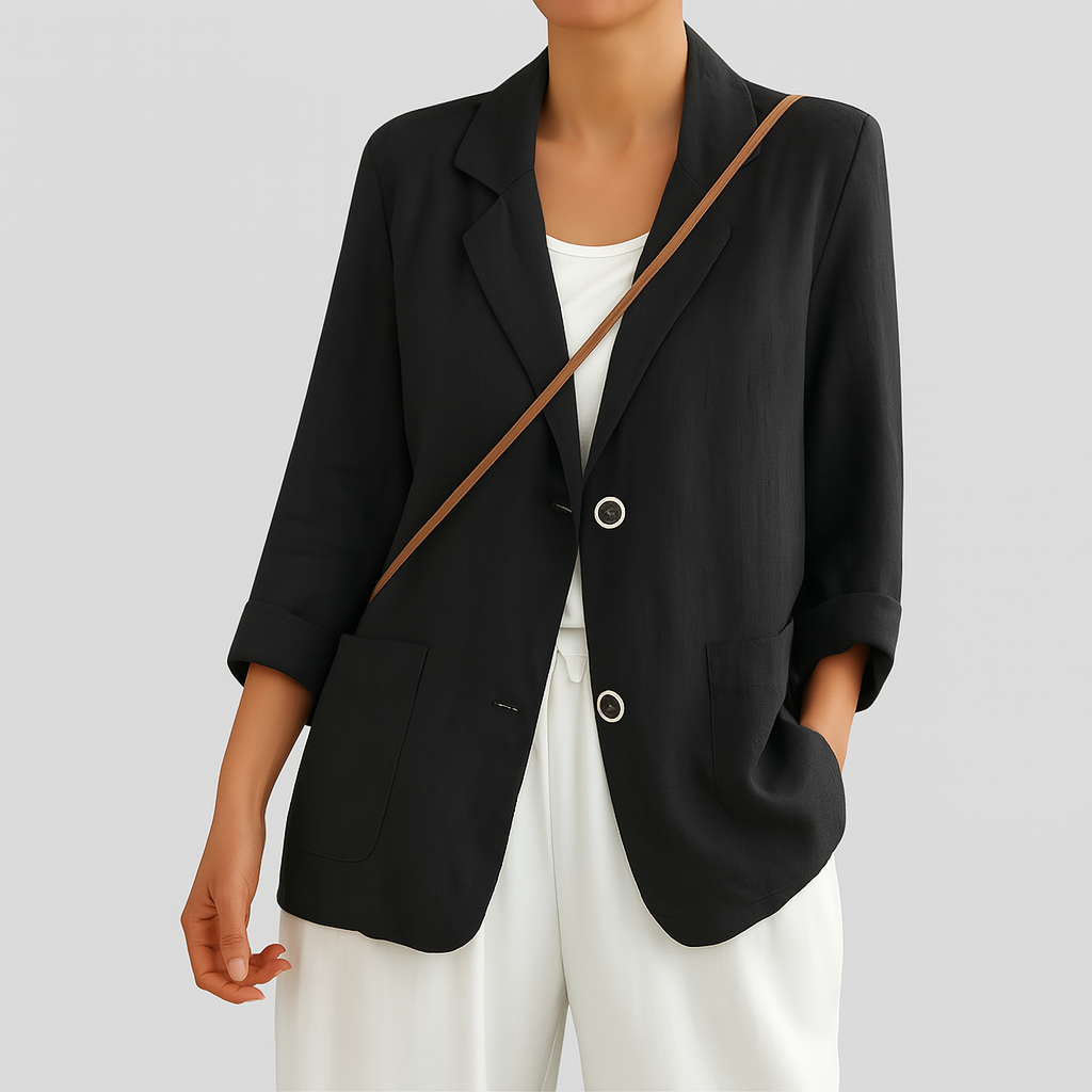 Comfortable Casual Cotton Blazer