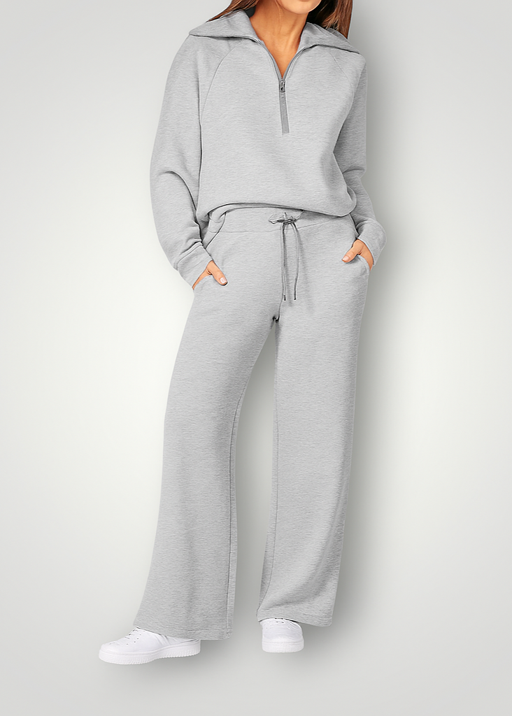 Soft and Chic 2 Piece Ladies Loungewear Set
