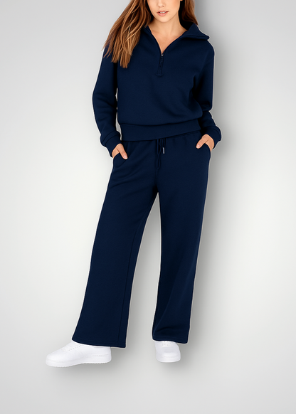 Soft and Chic Ladies 2 Piece Loungewear Set - Olytrend