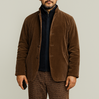 Classic Simple Mens Full Zip Jacket