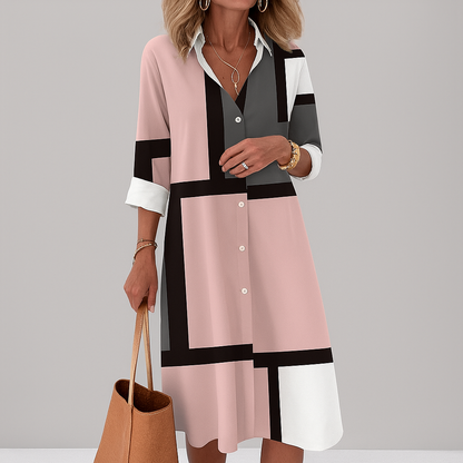 Chic Printed T-Shirt Dress