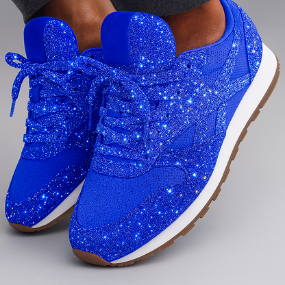 Sparkly Thick Sole Women's Sneakers