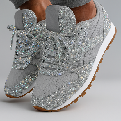 Sparkly Thick Sole Women's Sneakers