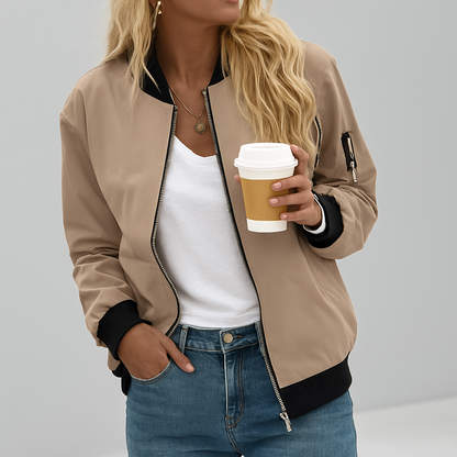 Ladies' Fashion Leather Jacket