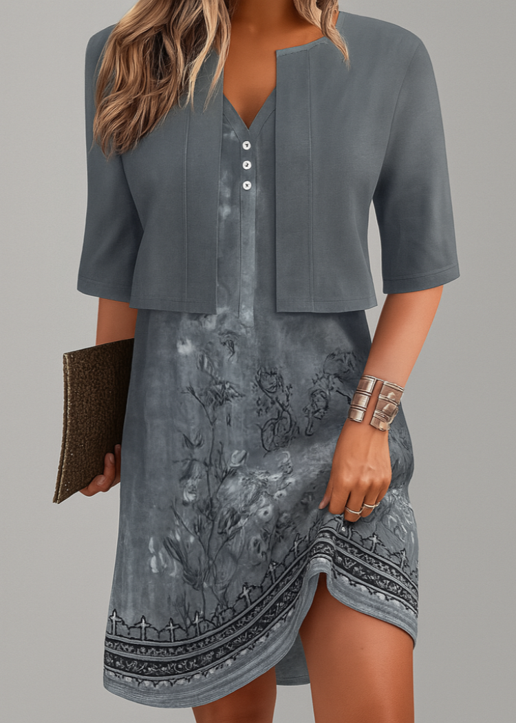 Stylish 2 Piece Maxi Dress Outfit