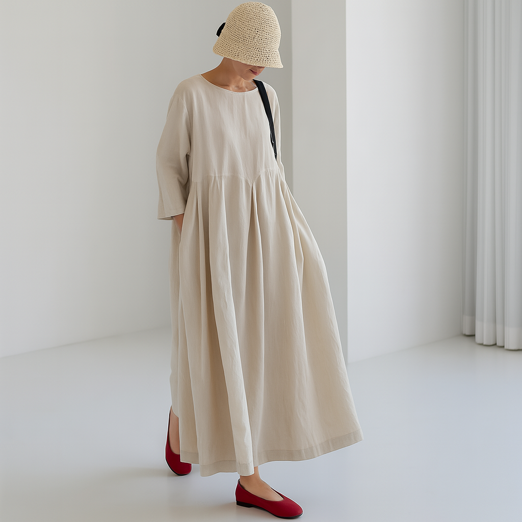 Soft Casual Loose Fit Summer Dress