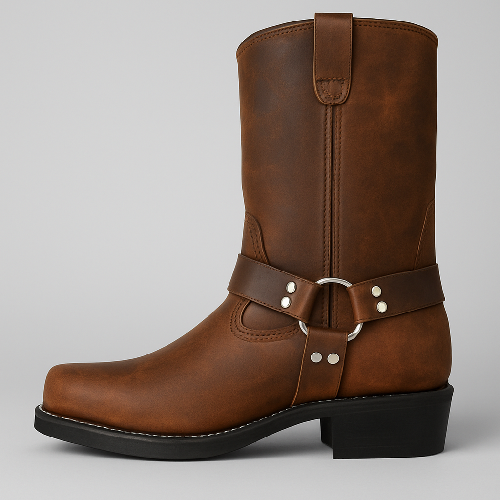 Fashionable Women's Ankle Boots with Buckle Detail - Nocini