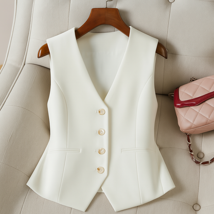 Classic Ladies Waistcoat Jacket