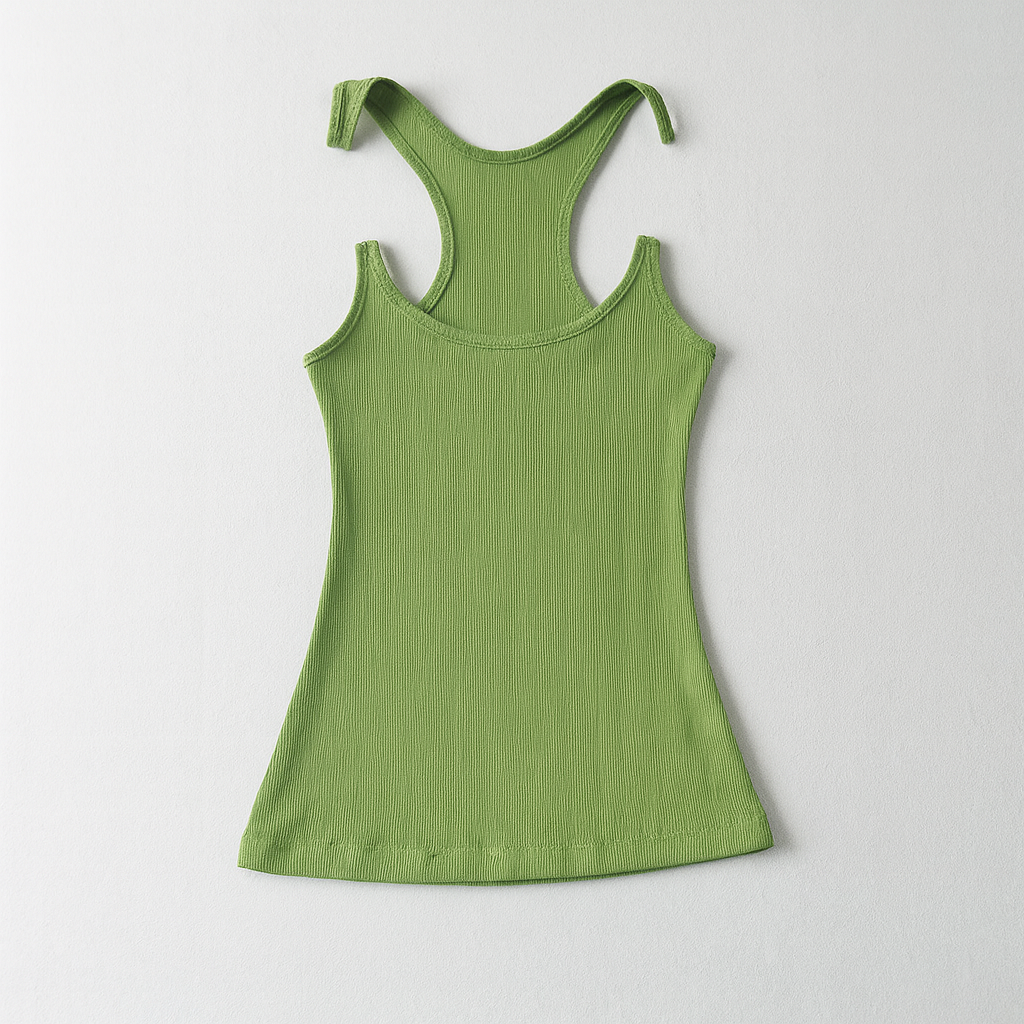Seamless Cami Ribbed Sleeveless Top - Olytrend