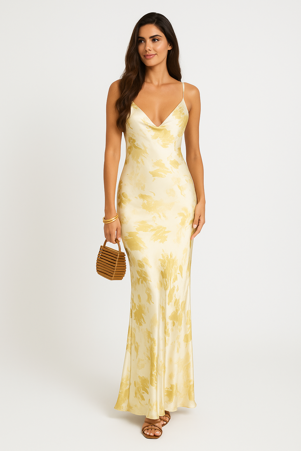 Elegant Backless Maxi Dress for Women - Nocini