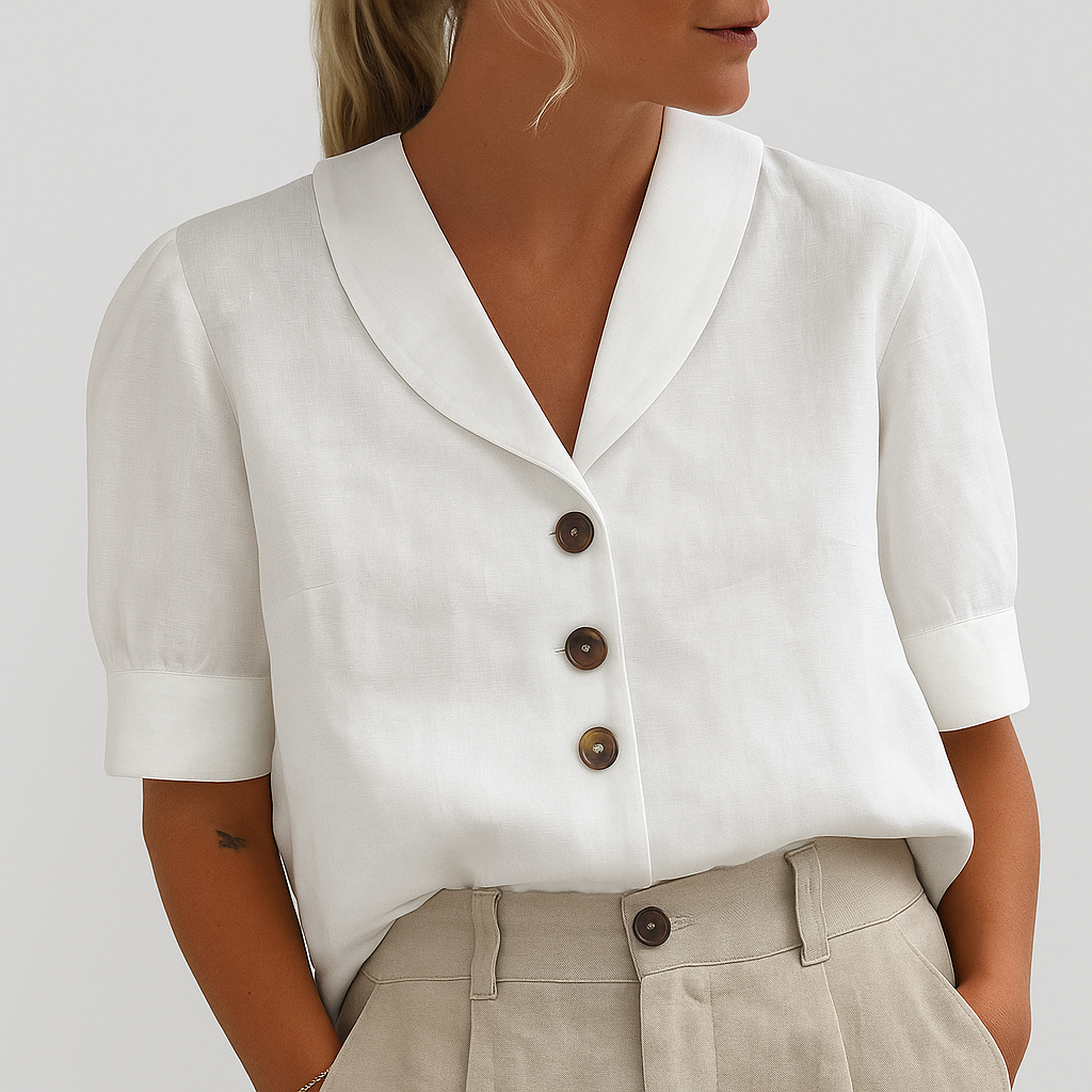 Fashionable Ladies Crew Neck Top - Olytrend