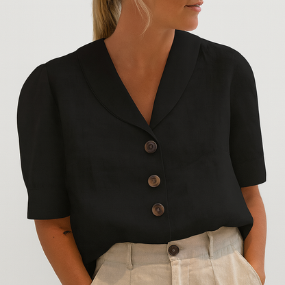 Fashionable Ladies Crew Neck Top
