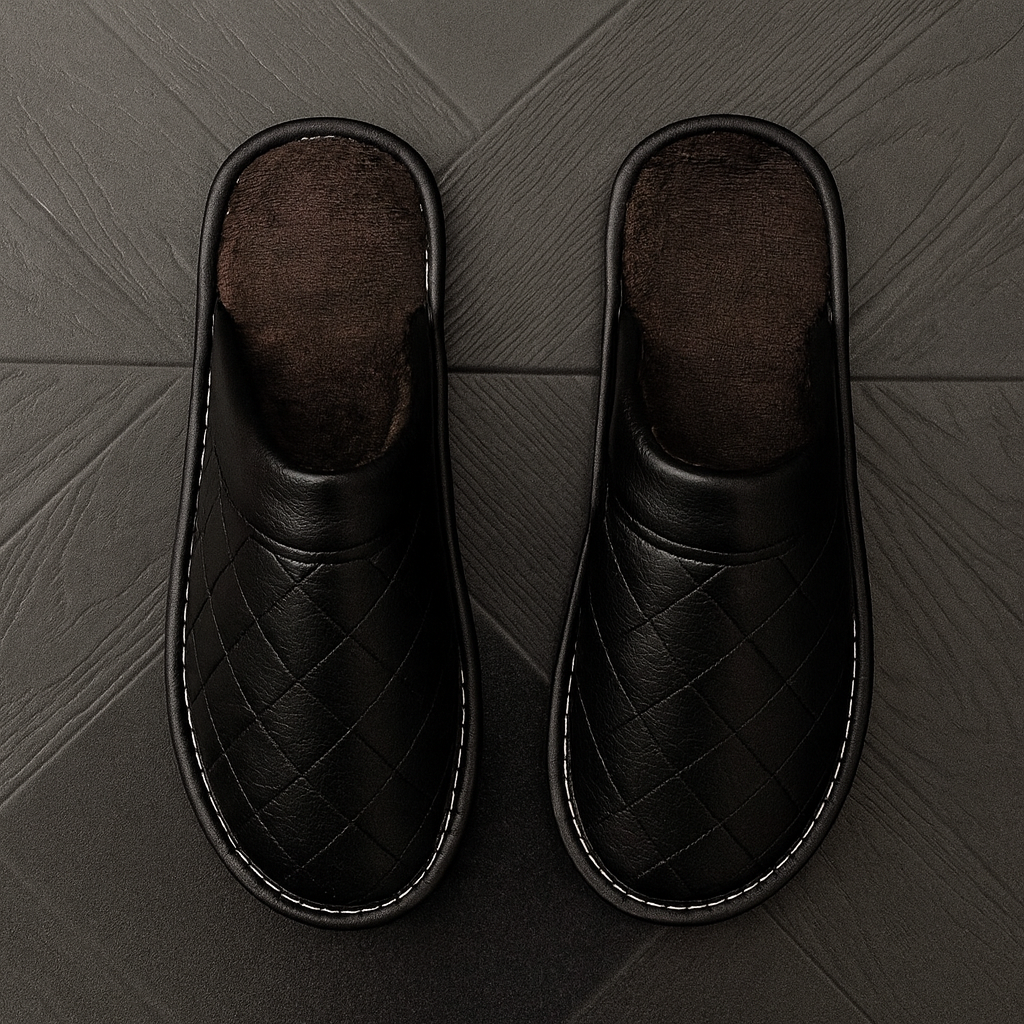 Cozy Men's Quilted Slippers with Soft Insoles - Nocini