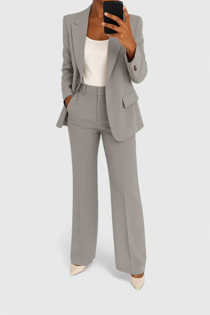 Chic Women's 2 Piece Pantsuit Set