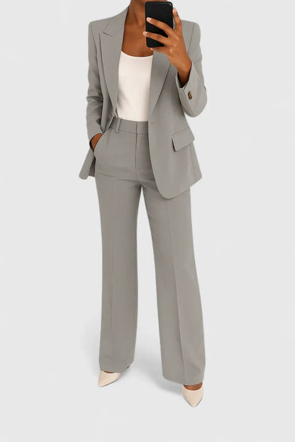 Chic Women's 2 Piece Pantsuit Set
