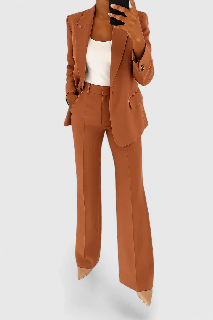 Chic Women's 2 Piece Pantsuit Set