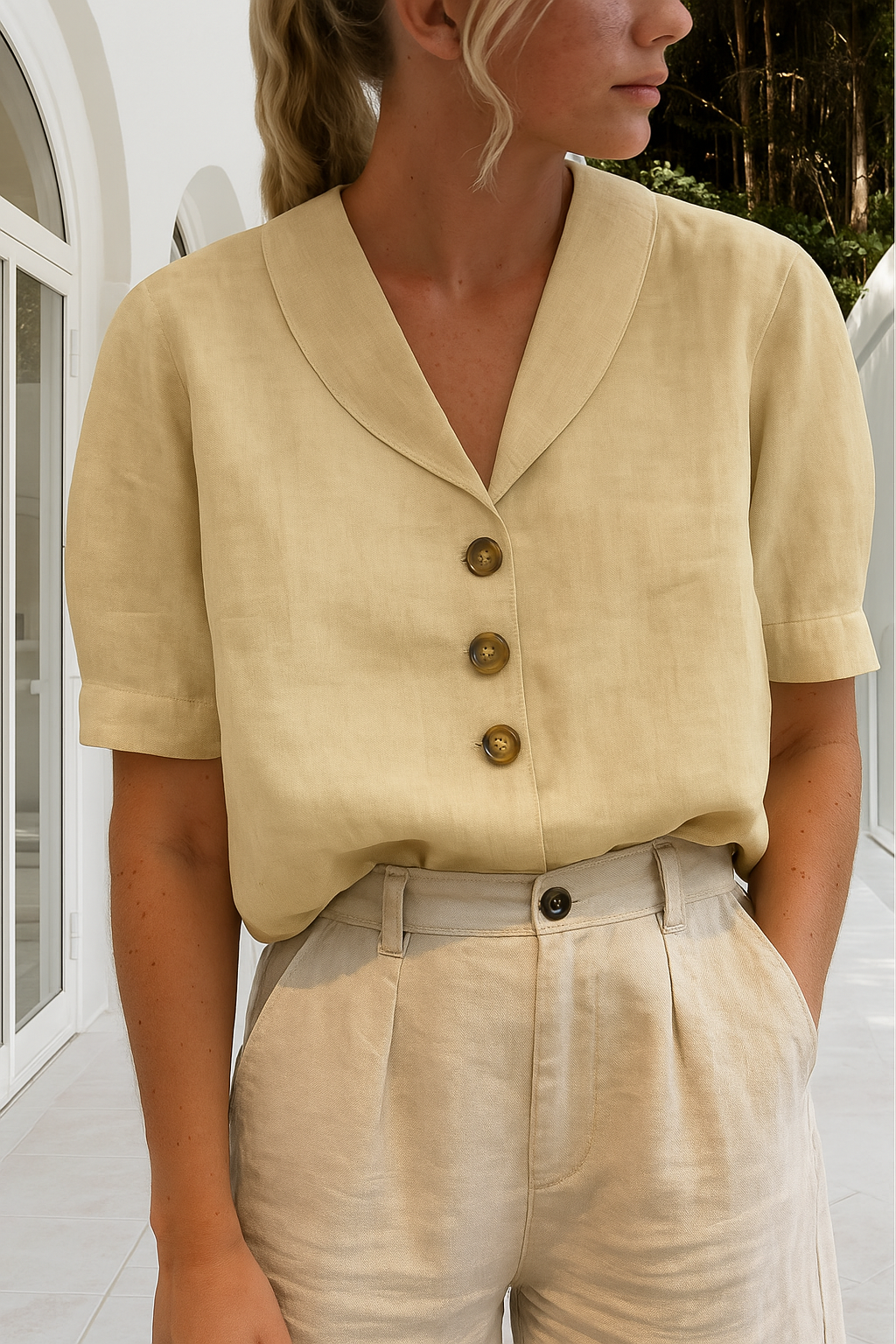 Classic Women's Fancy Blouse
