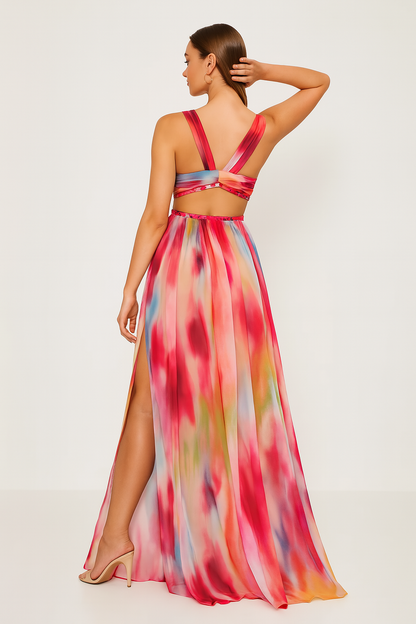 Colorful Women's Long Maxi Dress