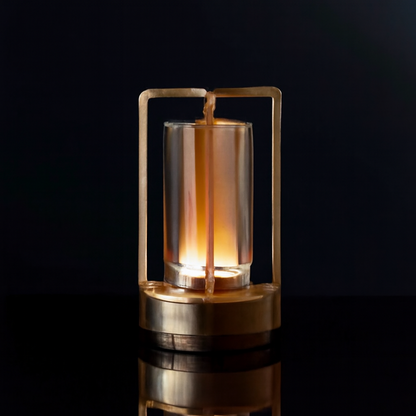 Elegant Glass Lantern for Home Decor Lighting