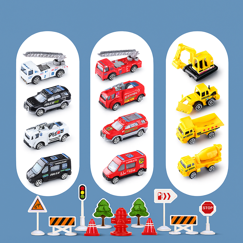 Fun Kids Airplane Toy Set