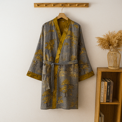 Soft Mens Cozy Cotton Bath Robe
