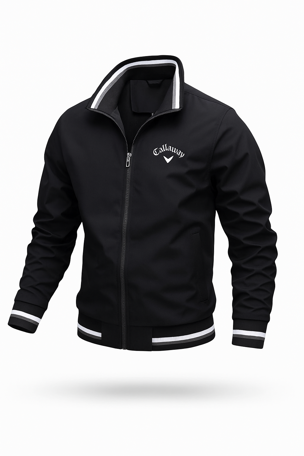 Relaxed Fit Athletic Jacket