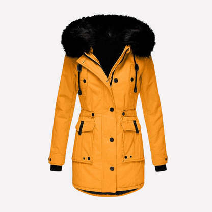Waterproof Hooded Winter Parka Coat for Women - Olytrend