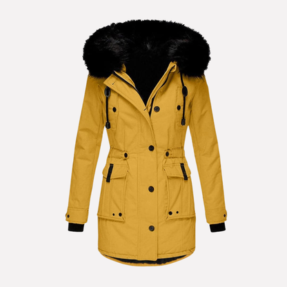 Waterproof Hooded Winter Parka Coat for Women