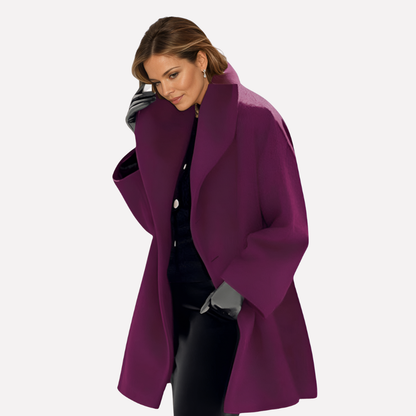 Women's Oversized Open Front Jacket