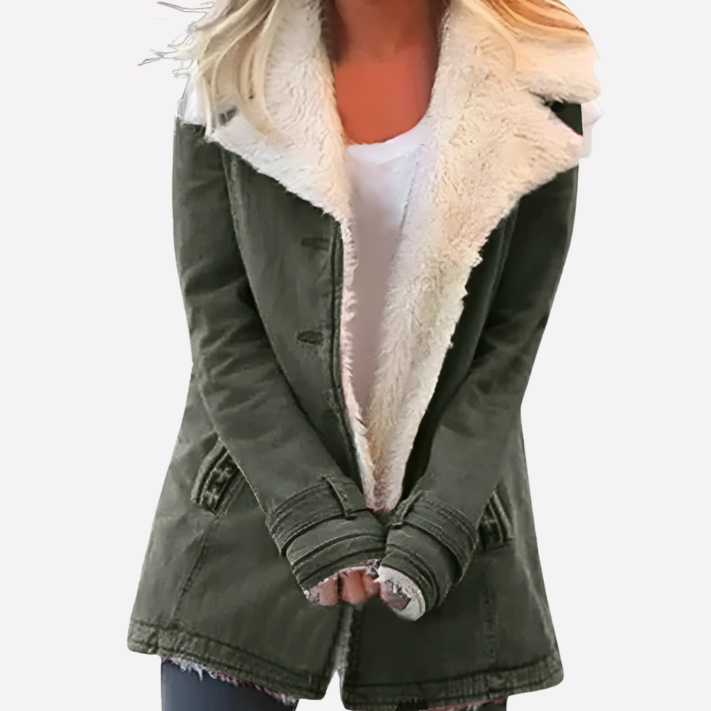 Ladies Warm Parka Coat