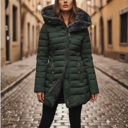 Ladies Warm Parka Coat