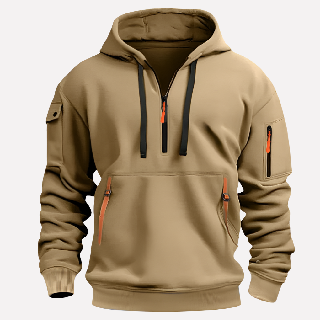 Comfortable Fit Hooded Sweatshirt for Men