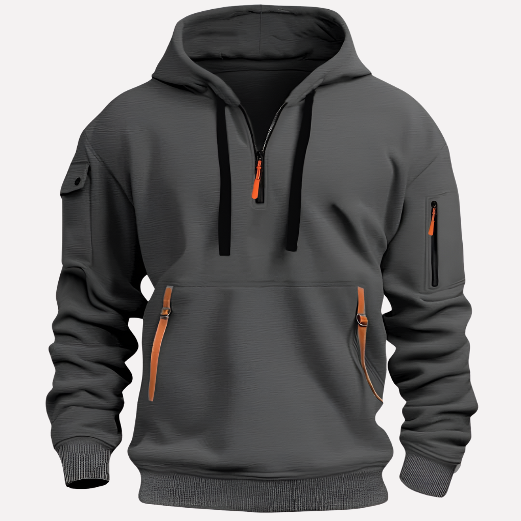 Comfortable Fit Hooded Sweatshirt for Men