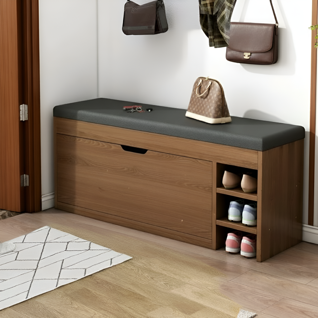 Space Saving Shoe Storage Bench