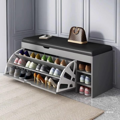Space Saving Storage Shoe Bench