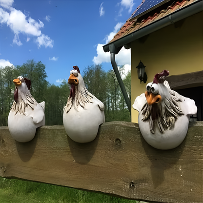 Colorful Chicken Yard Decorations - Olytrend
