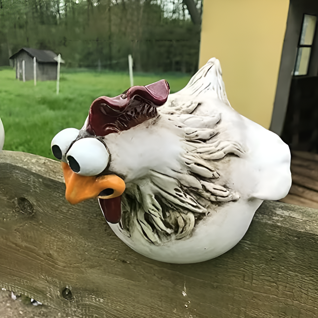 Colorful Chicken Yard Decorations