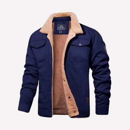 Fleece Lined Winter Coat - Olytrend