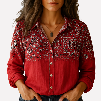 Ladies Classic Fit Blouse - Olytrend