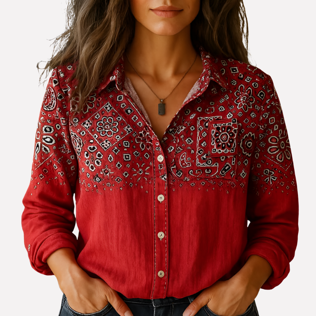 Ladies Classic Collar Shirt - Olytrend