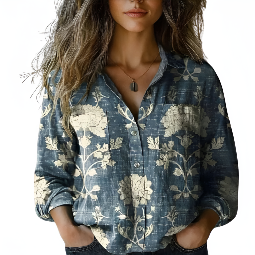 Ladies Classic Collar Shirt