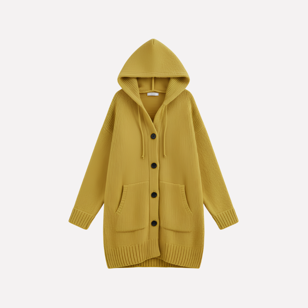 Ladies' Cozy Oversized Hoodie Sweater - Olytrend